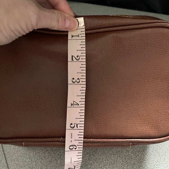 Ralph Lauren Black & Brown Canvas Cosmetic Bag - Picture 11 of 11